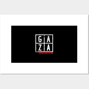 Gaza #FREEPALESTINE - Stop Terror And Free Stop Killing Posters and Art